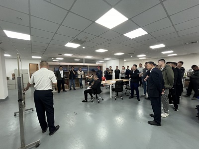 停电演练动员现场_IFM优秀企业